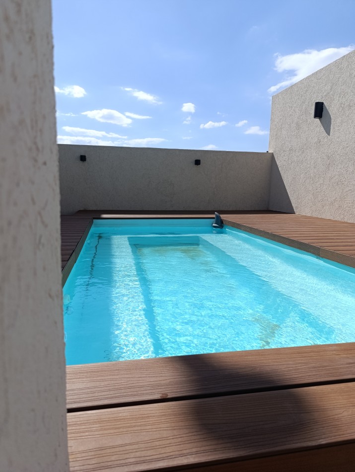 Vendo dpt 1d c/balcon en el living. A estrenar. Alberdi c/Amenities 