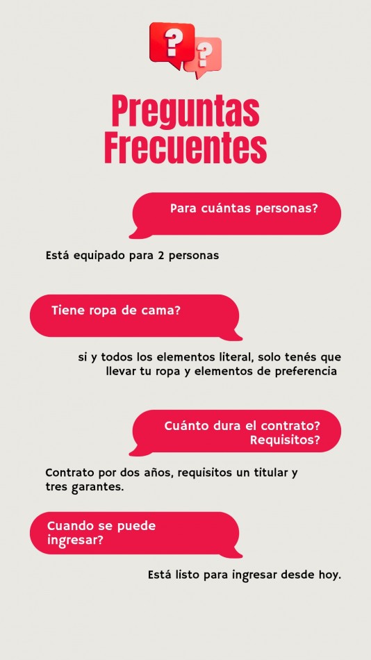 Alquilo Monoambiente amoblado 